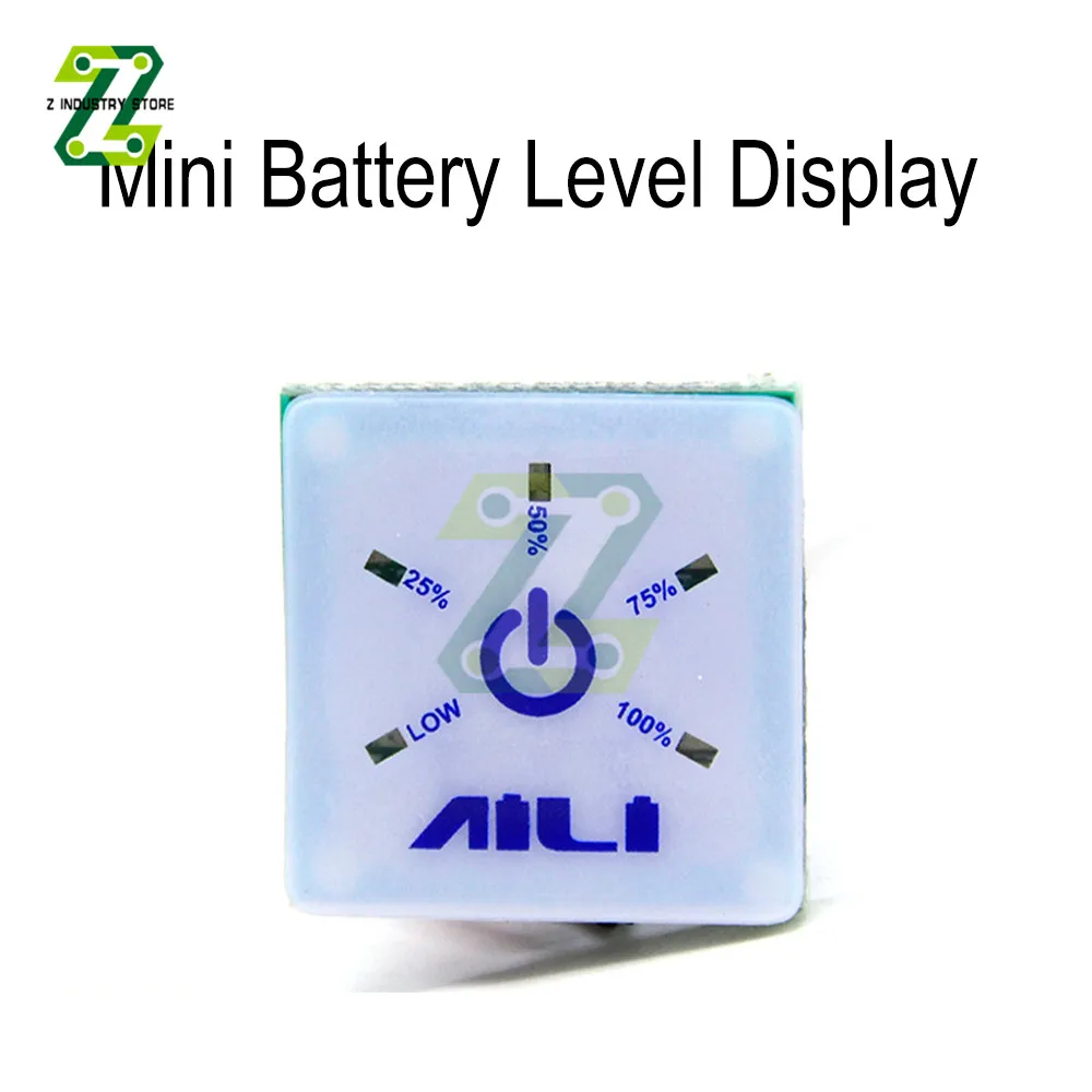 

1S 2S 3S 4S 5S 6S 7S 12V 24V Lead-acid Lithium Iron Phosphate Lithium Battery Power Display Panel With Undervoltage Indication