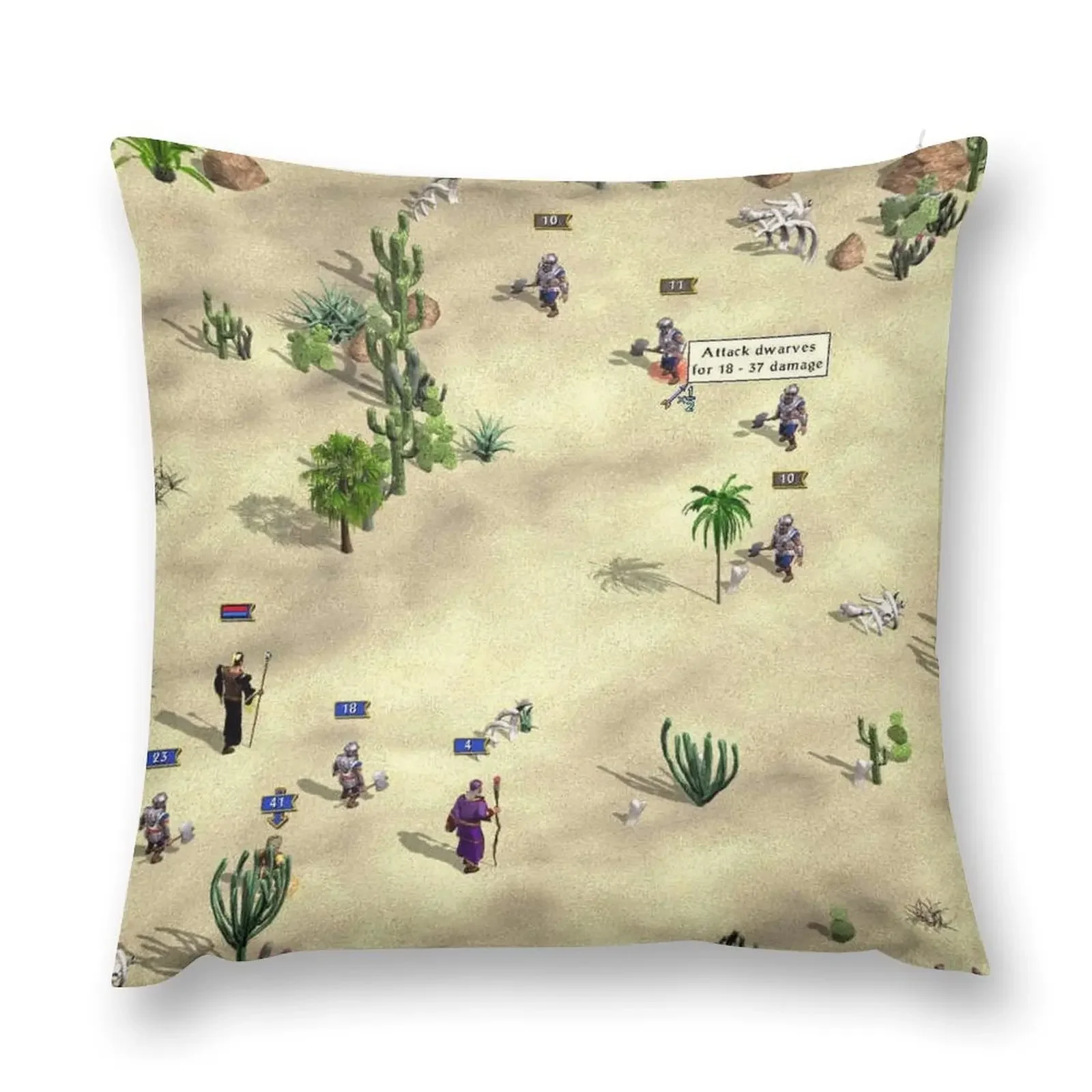 Декоративная подушка Heroes of Might &amp Magic 4 рождественская чехол для рождественской