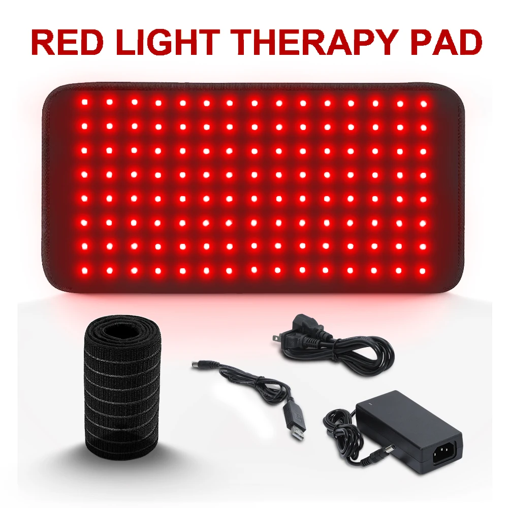 

LED New Arrivals Portable Infared 660Nm 850Nm Device Full Body Joint Knee Red Light Therapy Flexible Wrap Belt For Pain Relief