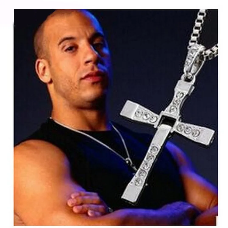 

European and American jewelry pendants, cross necklaces, hip-hop men's ornaments