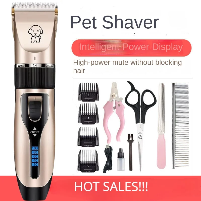 

Dog Clippers Electric Pet Cats Hair Clipper Animals Grooming Haircut Cutter Shaver Trimmer Set Professional Rechargeable