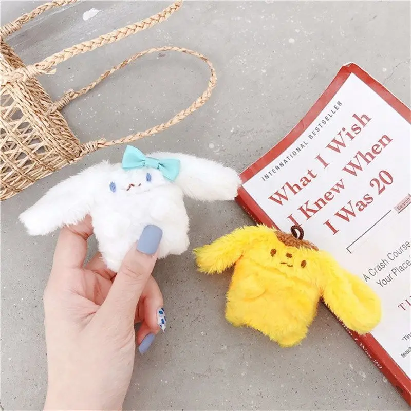 

Cinnamon Dog Earphone Case for AirPods 1 2 Pro 3 Wireless Bluetooth Headphone Protection Cover Soft Plush Toy Gift Kawaii