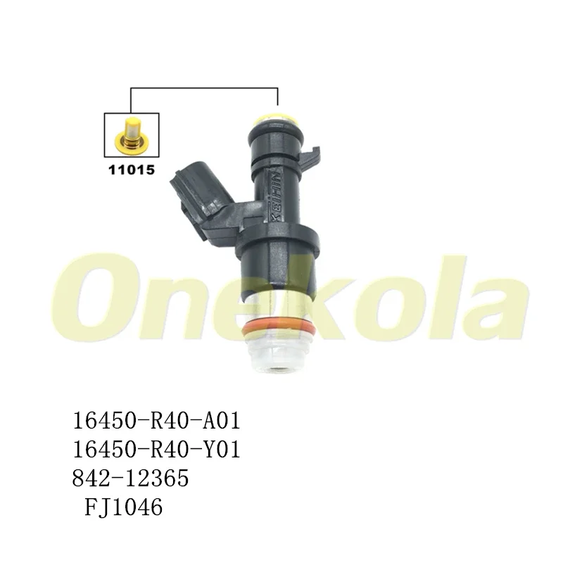 100 шт. ремонтные комплекты топливных форсунок 11 5*6 1 мм для Honda Accord 2.4L 4 CYL 08-12 16450-R40-A01
