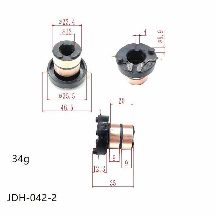 

5 шт., скользящее кольцо, размеры 12x23,4x9(35)