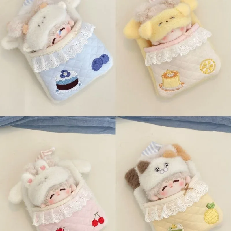 Новое милое плюшевое одеяло Senbei Baby с четырьмя листьями клевера мини-кукла
