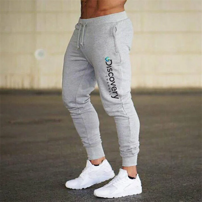 New Autumn and Winter Men's Sports Pants Running Pants Men's Running Pants Cotton Sports Pants Slim Fit Pants Bodybuilding Pants