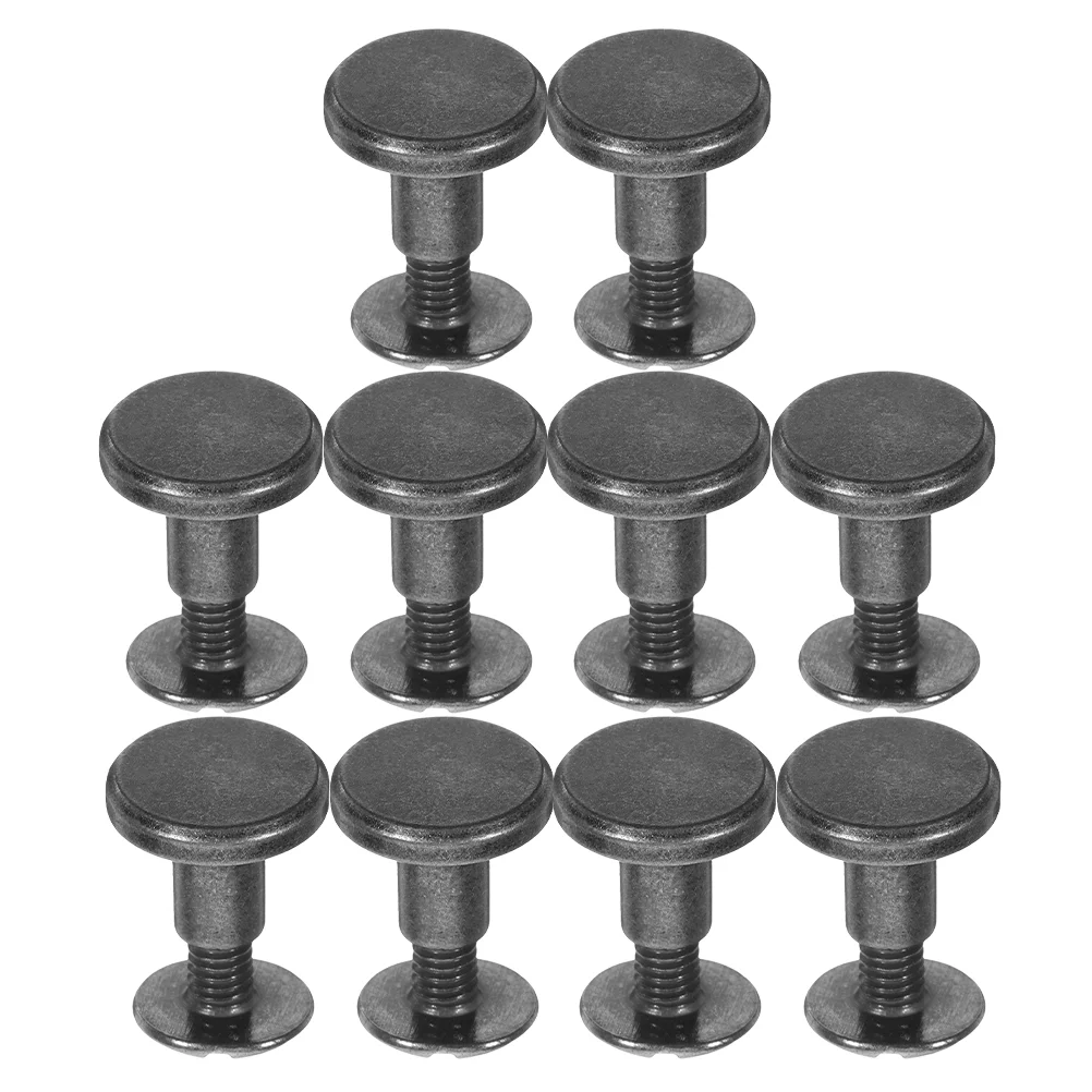 10 шт. книга бухгалтерских книг заклепки Микаго винты крепежные инструменты