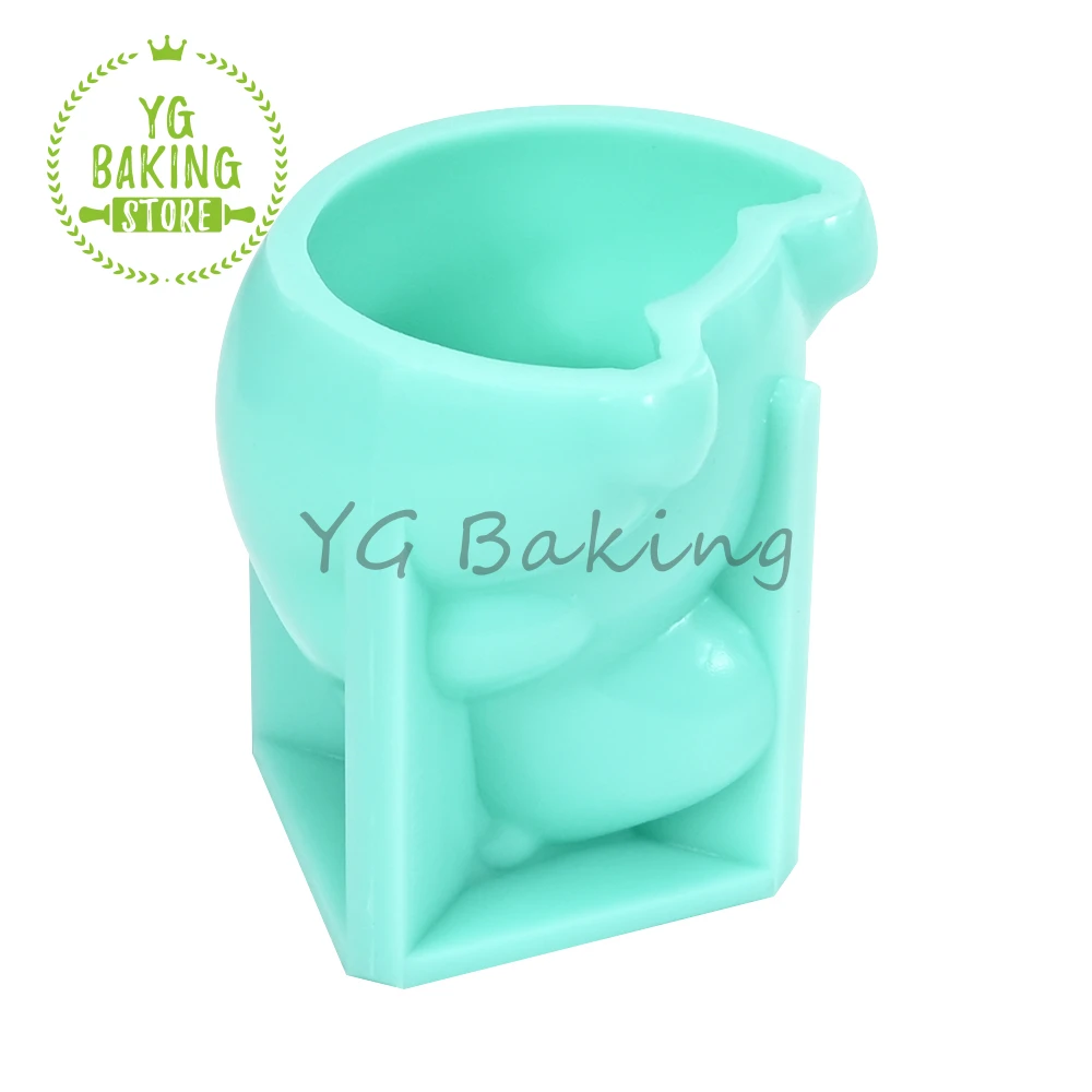 3D-форма для шоколадного мусса с рисунком капибары молока желе инструменты