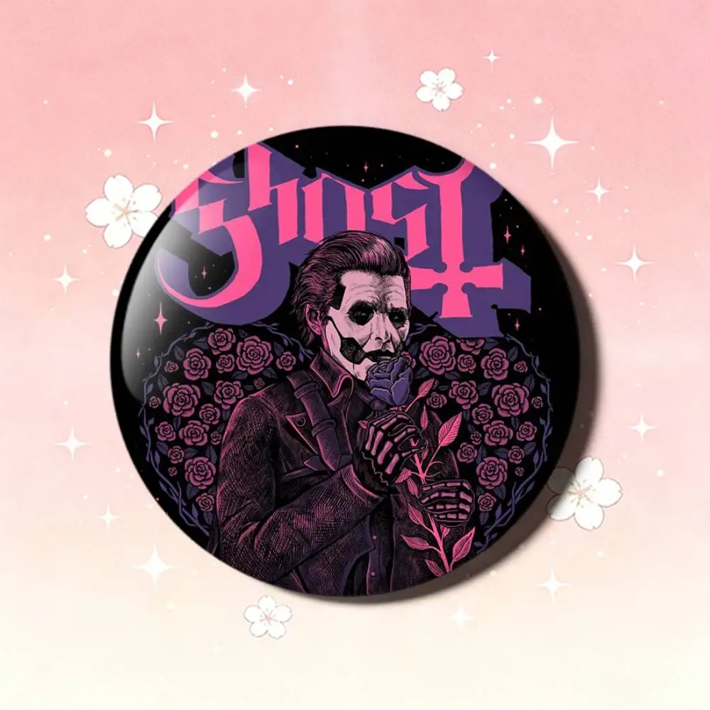 Значки G-Ghost bc Nameless Ghoul, круглые, 25, 32, 44, 58, 75 мм, для фанатов, подарки друзьям, броши, сувениры (art.: 3920d8fdfdff2) - 3920d8fdfdff2