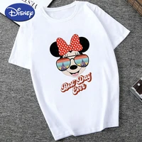 disney minnie t shirts women t shirts beach best day ever summer 2022 new be your own sugar daddy y2k harajuku free shipping