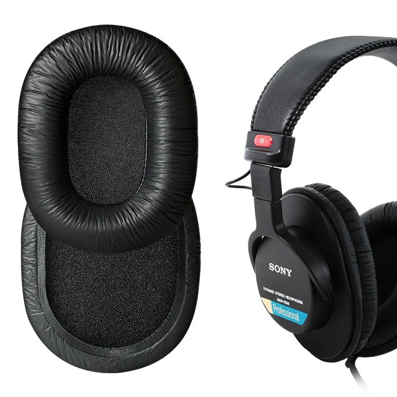 

Earpads For SONY 7506 Ear Pads Headphone For SONY MDR 7506 MDR-V6 MDR-CD900ST Ear Pads Headphone Earpads Cushion Leather
