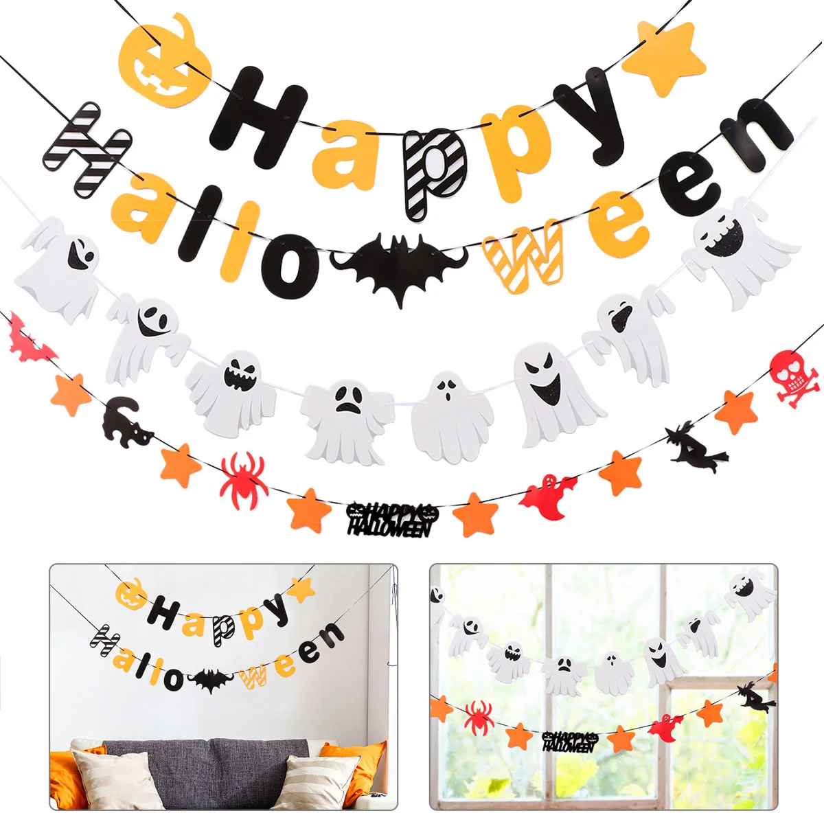 

Exquisite Indispensable Decorative Practical Decoration Paper Banner