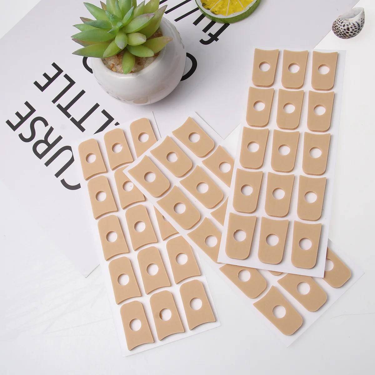 

Corn Callus Pads Toe Cushions Pad Foot Protector Feetremover Cushionbunion Heel Protectors Adhesive Felt Removerssticker