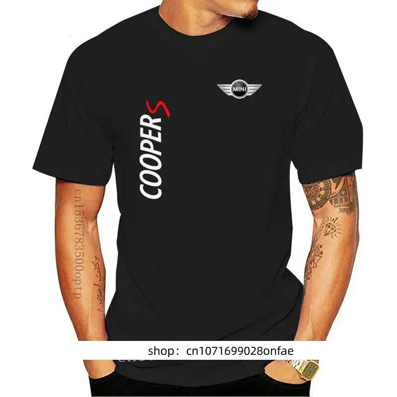 

New 2021 Mini Coopers Logo T shirt Size S-2XL Sport Racing Performance