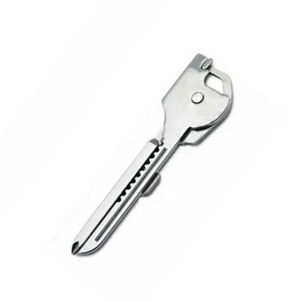 

Edc Gear Mini Utili Key Shape Ring Pocket Opener Screwdriver Keychain Kit Tool Survive Multi Utility Camping Multipurpose Knife