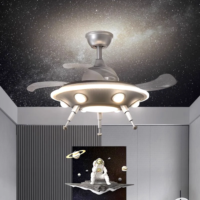 

Living room decoration bedroom decor led Ceiling fans with lights remote control dining room Ceiling fan light indoor lighting