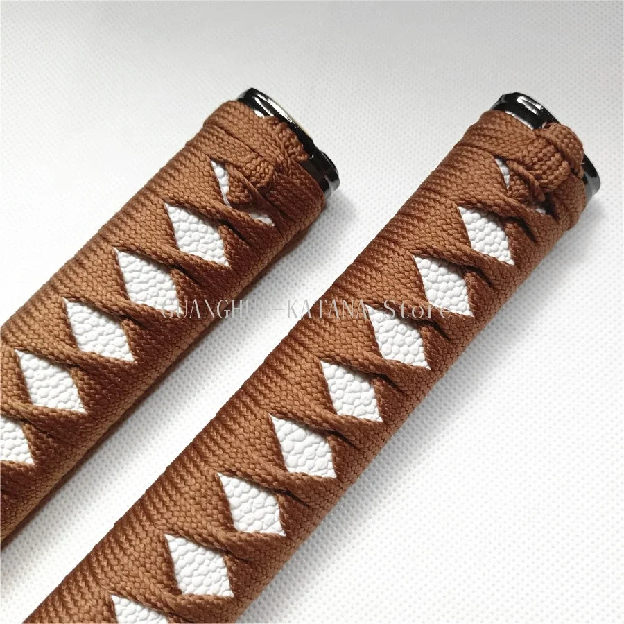 20 см * 26 набор ручек для японского самурайского меча ручной работы Kirsite Tsuka/Fuchi Kashira