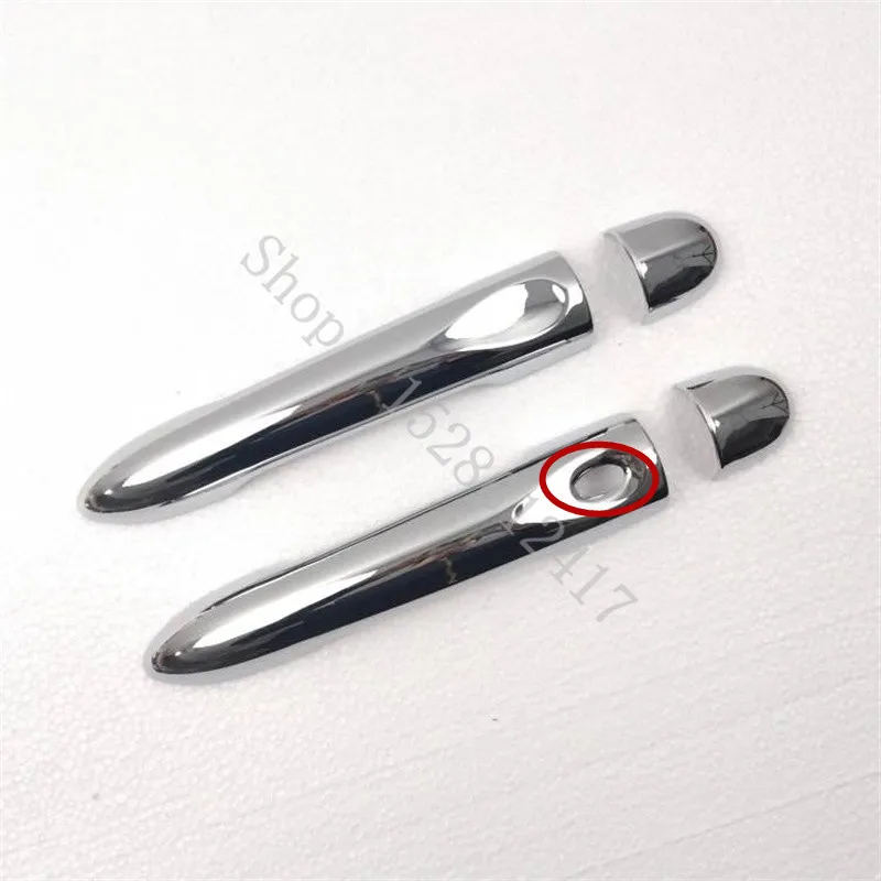 Крышка дверной ручки для Renault Clio IV 4 Lutecia 2012 2013-2019 ABS хромированная крышка