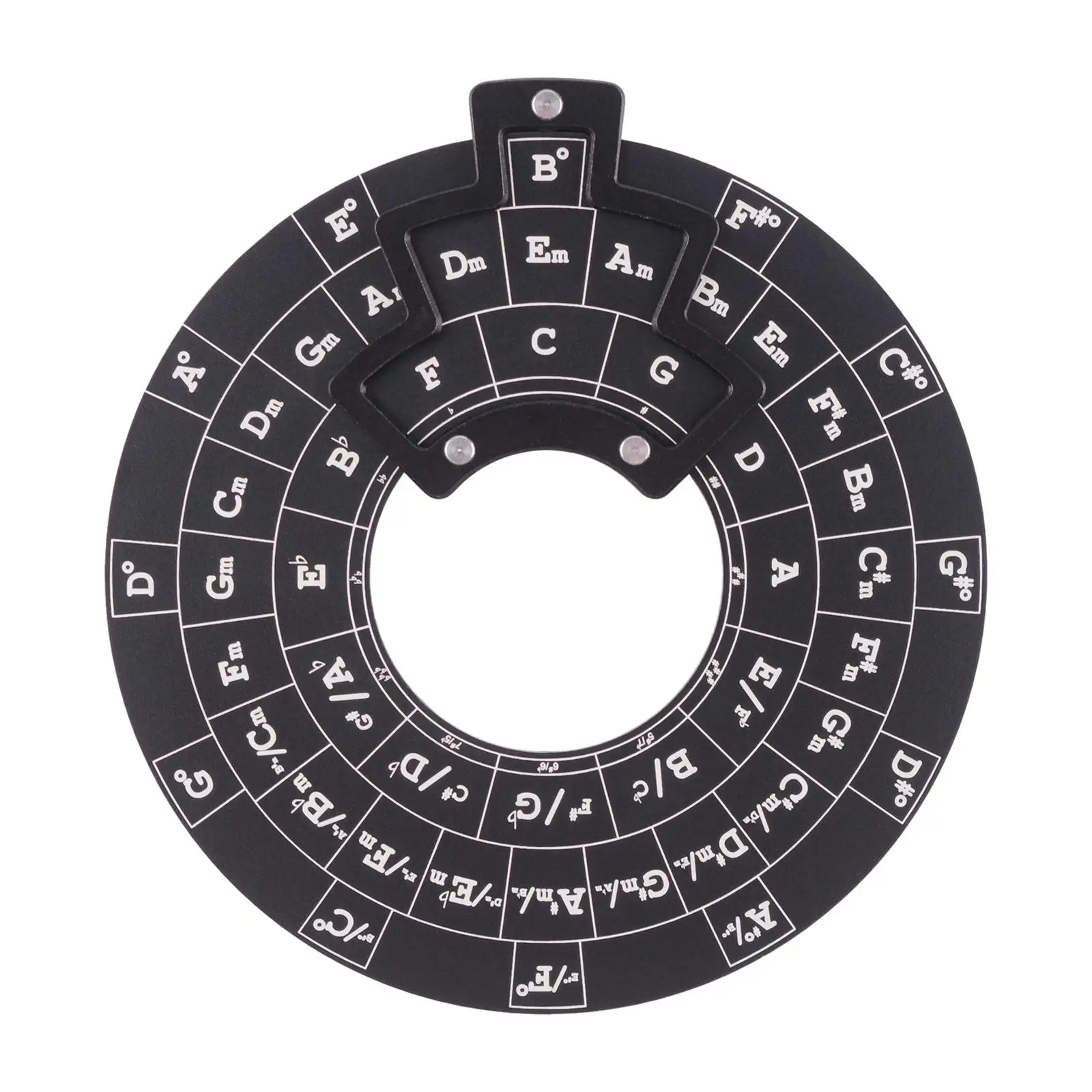 Круглый музыкальный инструмент для мелодии металлические аккорды колесо