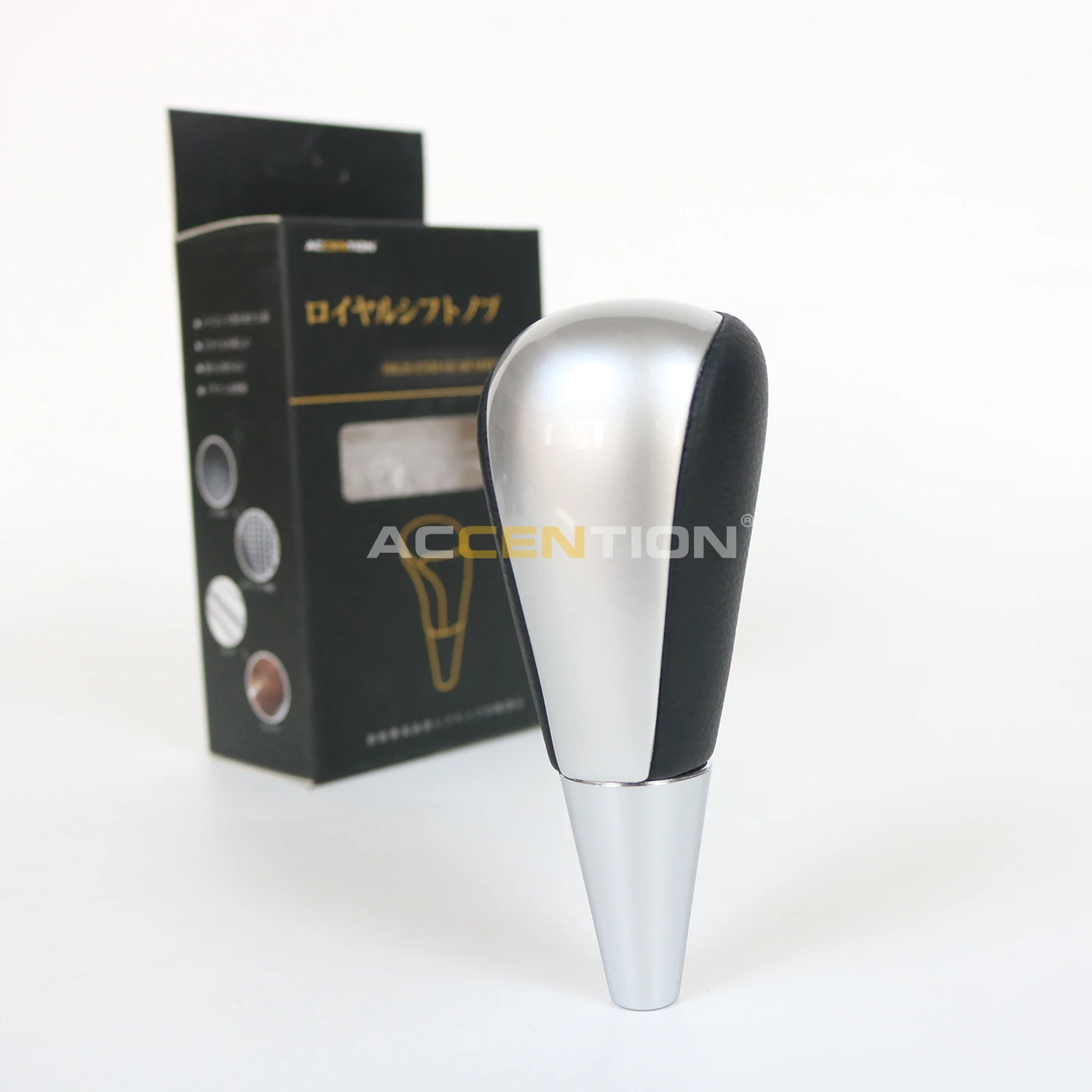 

Большая черная кожаная ручка переключения передач 12,5 см для Toyota 4runner Tacoma Lexus ES300 SC GS RX LX