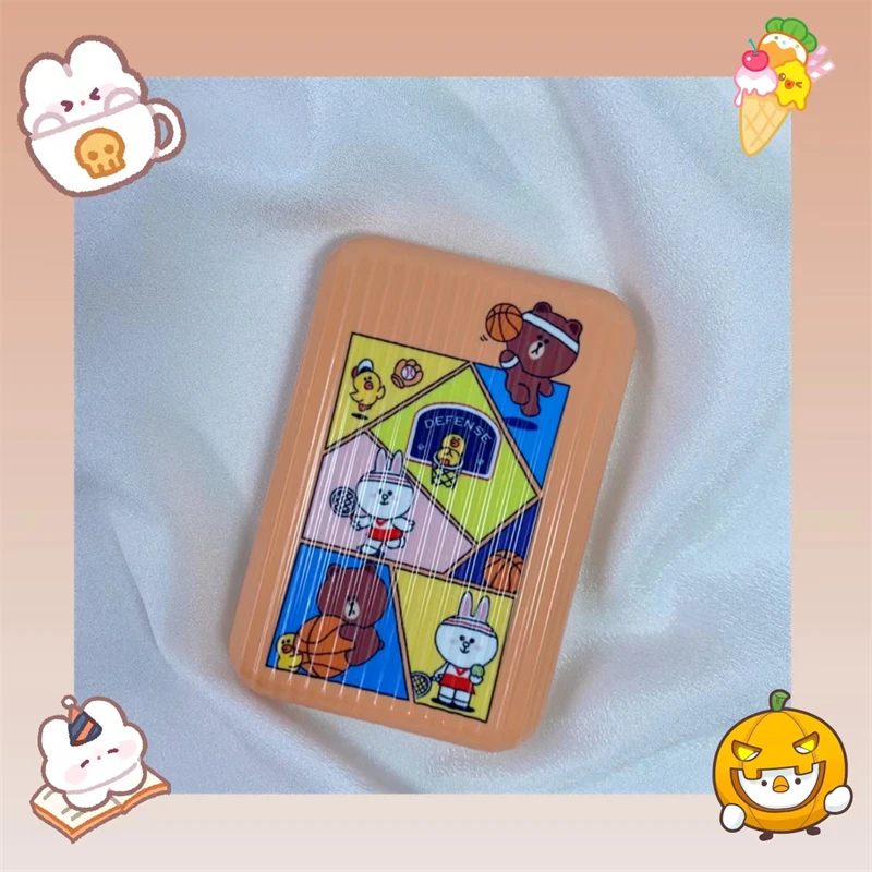 

Orange Rabbit Bear Suitable For Iphone Magsafe External Battery Protection Case Magnetic Absorption Cute Cartoon Fashion