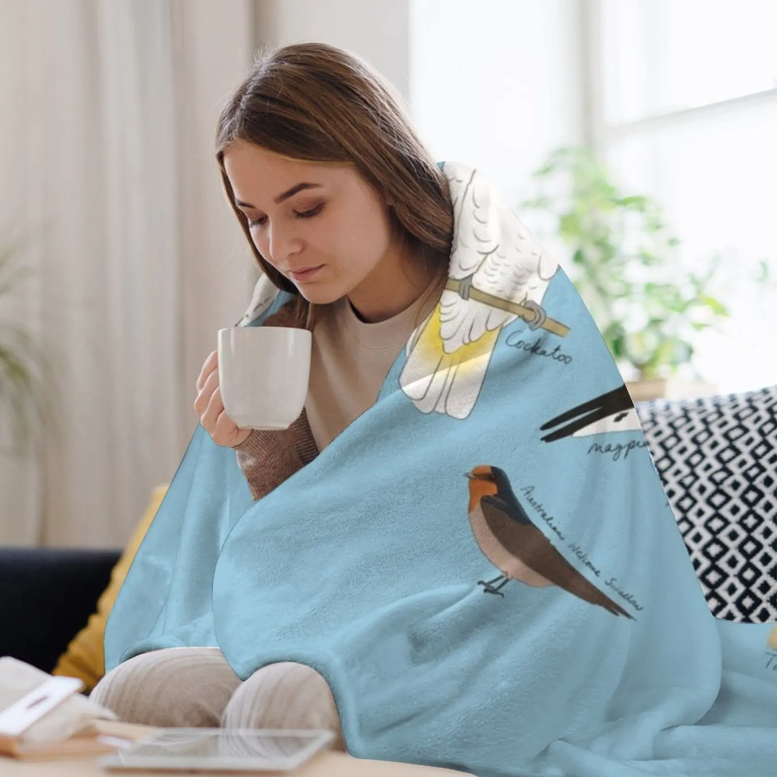 Sqwawk Warble одеяло Hoot