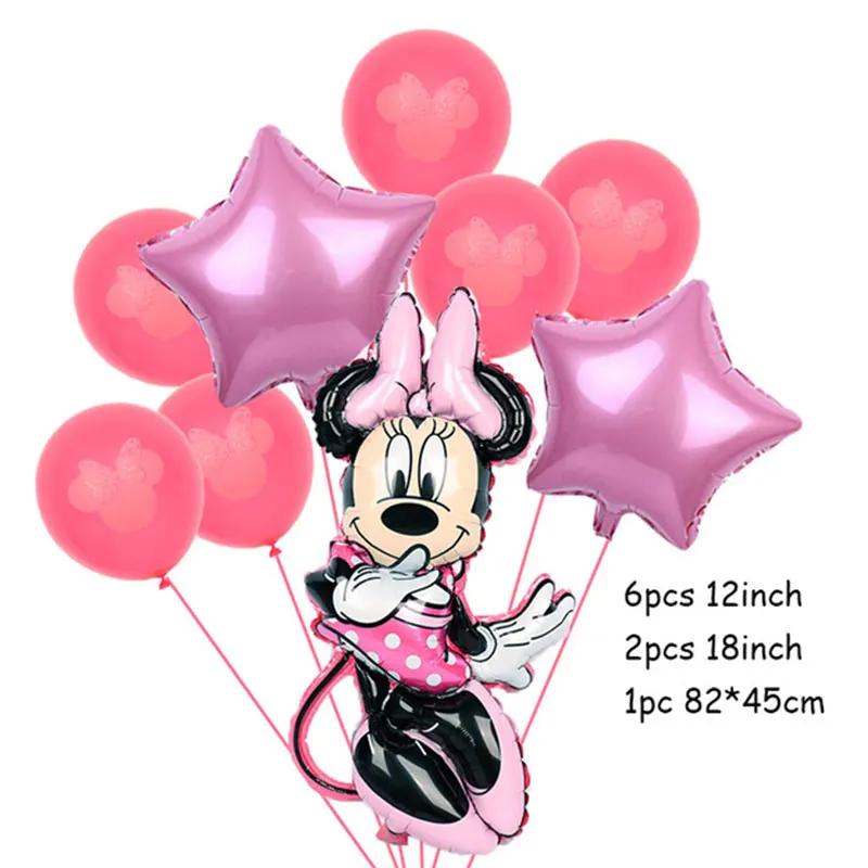 Disney минни фольга надувные шары Микки Маус бальное свадебное украшение украшения