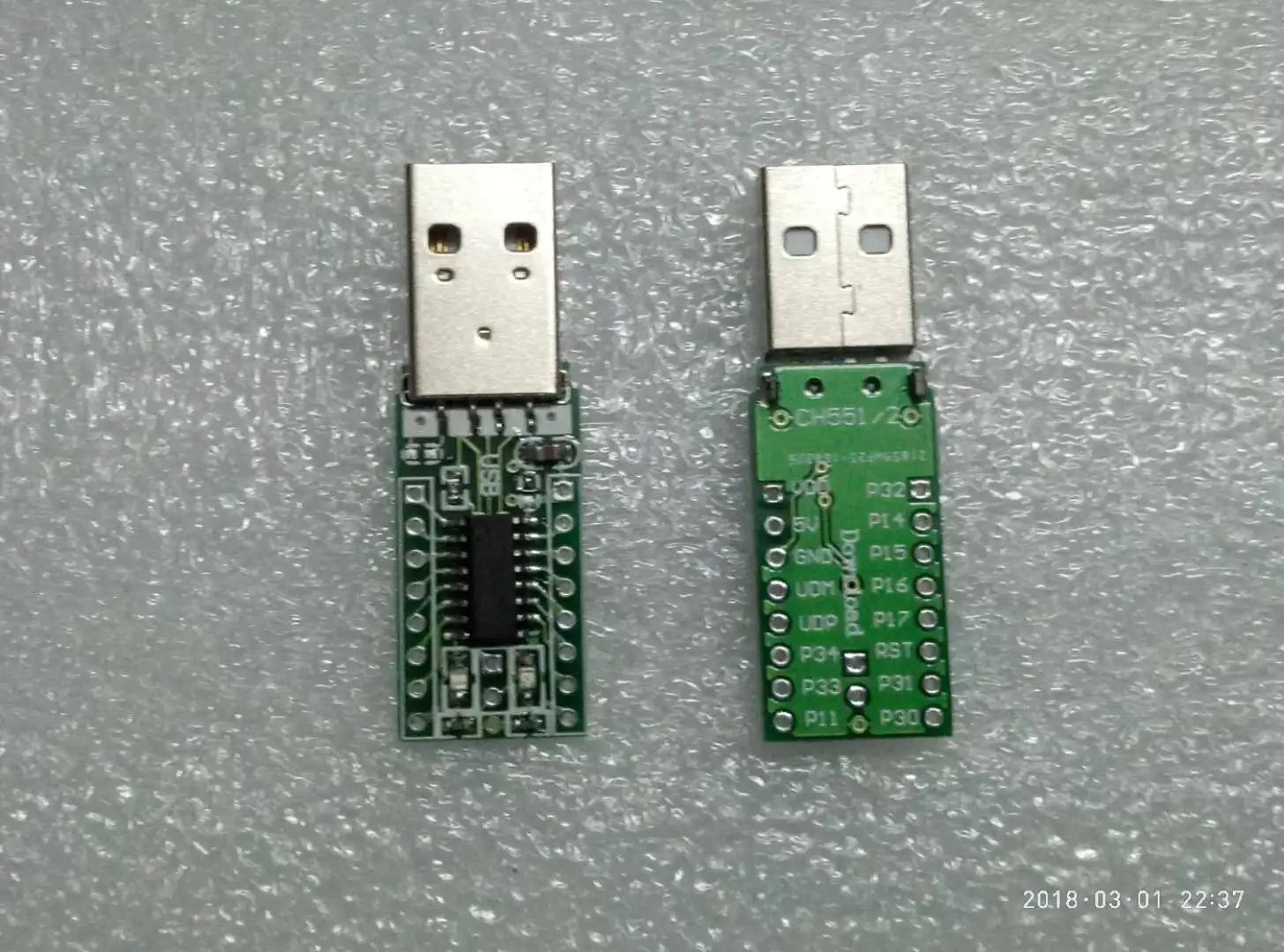 

1Pcs CH552G CH552 Development Board Eval Board Low Cost USB Mouse Keyboard Single Head Dual Head Box