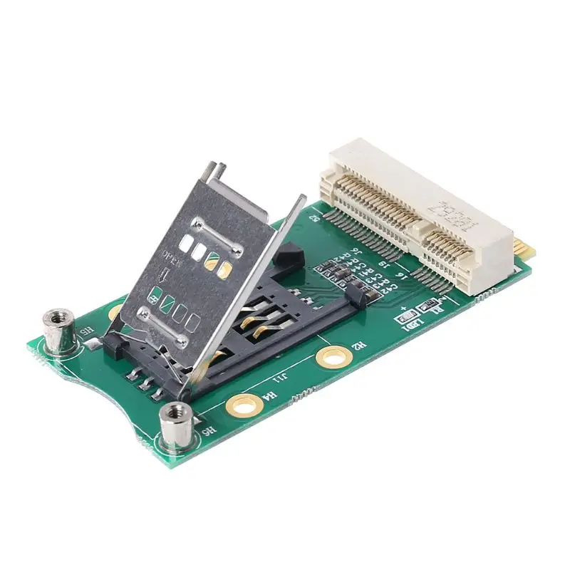 

Мини-адаптер PCI-E F19E со слотом для SIM-карты для карт 3G/4G WWAN LTE GPS мини-адаптер PCI-e