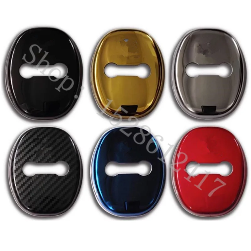 

for Lexus ES UX NX RX LX CT GS ES200 NX300 RX300 CT UX260h stainless steel door lock decorative protective cover Car Accessories