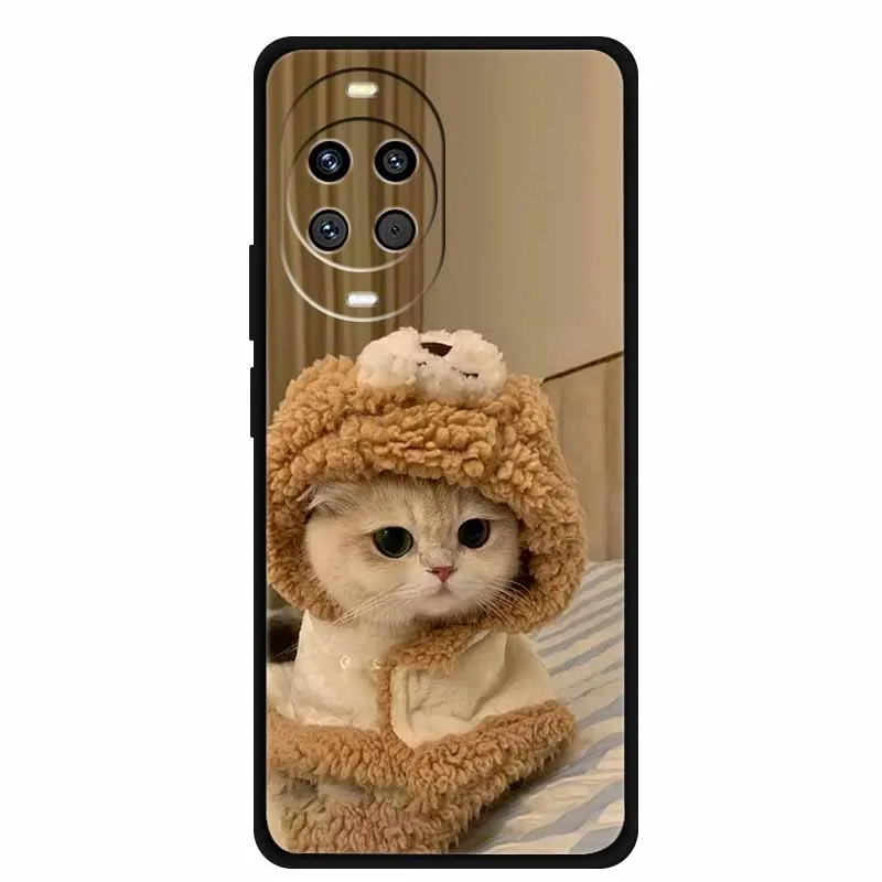 Фото Чехол для телефона Huawei nova 14, цветной бампер с цветочным принтом, модный окрашенный чехол, мягкие чехлы из ТПУ на заднюю панель для nova14 Pro Ultra Para №5