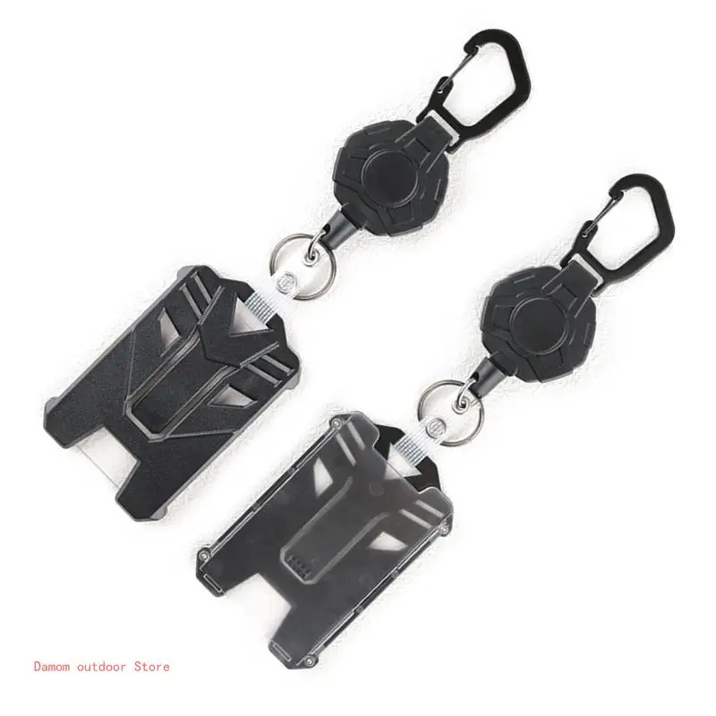 Набор стягивающихся держателей для бейджей набор брелков держатель тактических