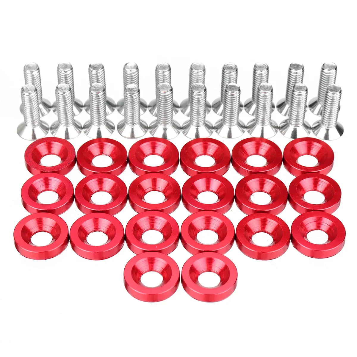 

20 Шт. Алюминиевых Шестигранных Болтов M6 Для Тюнинга Автомобилей, Гайки-барашки Для Крыльев