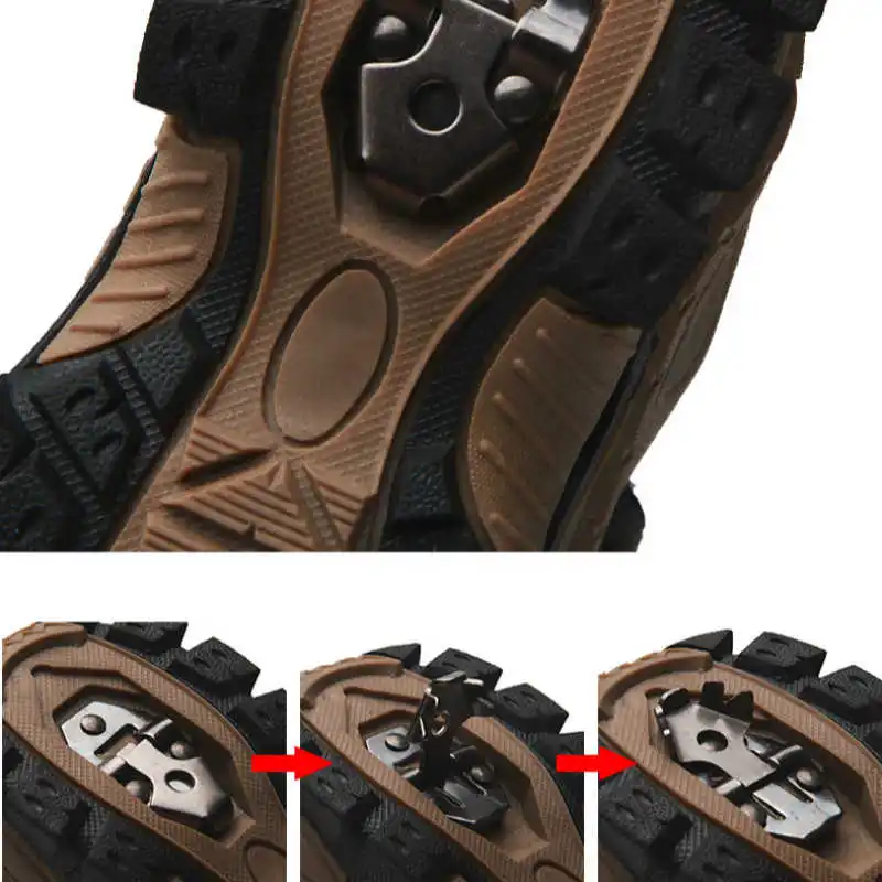 JIE Children's Sneakers Warm Plush Cotton Shoes Fashion Winter Kids Boys Walking Shoes Casual Light Soft Flat Snow Shoes