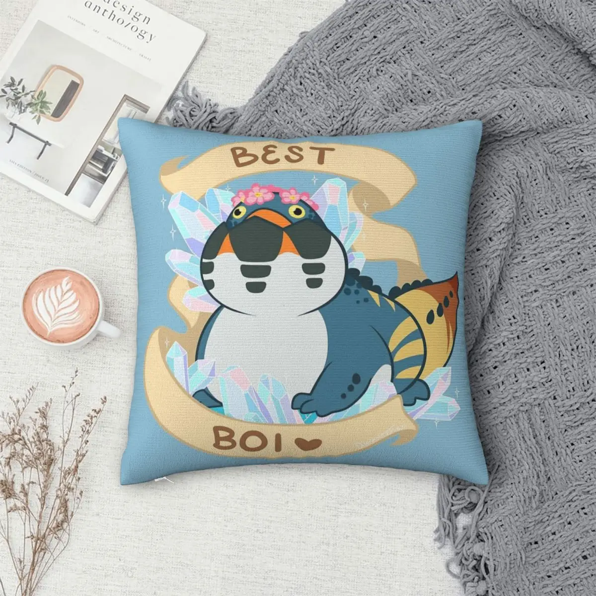 

Dodogama Best Boi, наволочка, чехол, подушка, комфортная декоративная подушка для дивана, подушки для дома, спальни