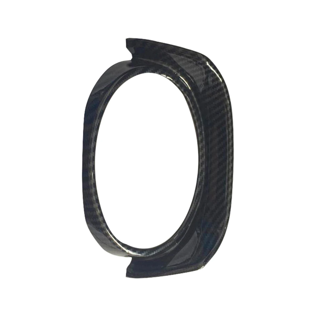 

Carbon Fiber Car Front Grille Emblem Frame Cover Trim For Toyota Corolla 2019-2021 Interior Accessories Car Stickers