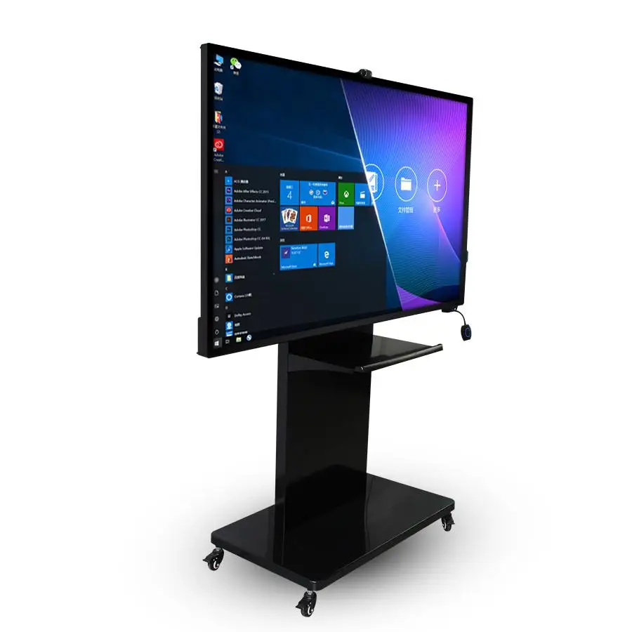 

75 Inch Interactive Touch Screen Smart Meeting Room Online Home Teaching Jobs Interactive Whiteboard