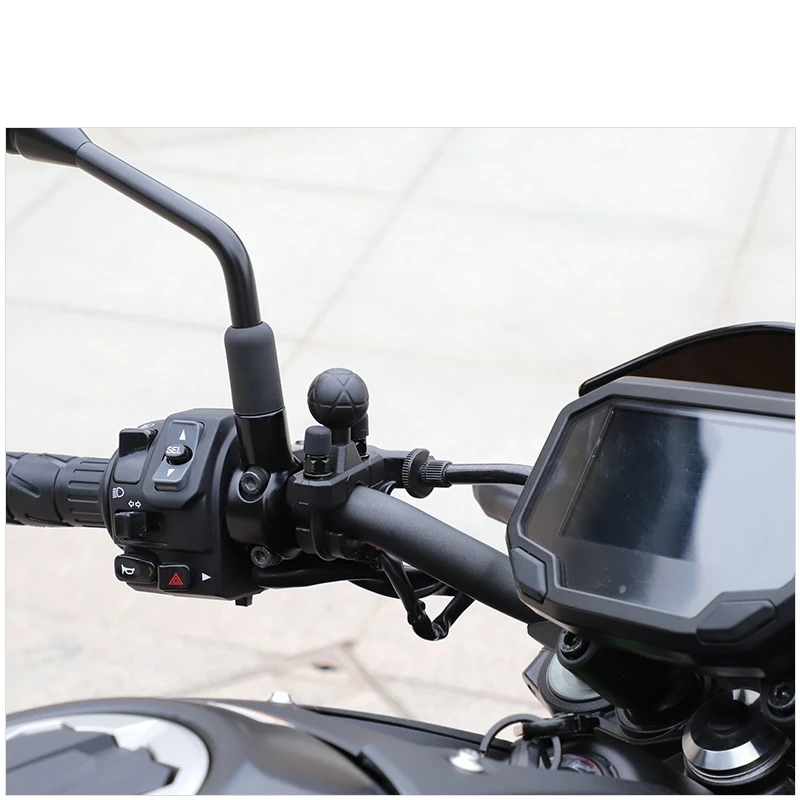 Mountain Bike Black Gopro 3D Reticulated U-shaped Ball Head IAMOK Motion Camera Mounting Base Bicycle Accessories