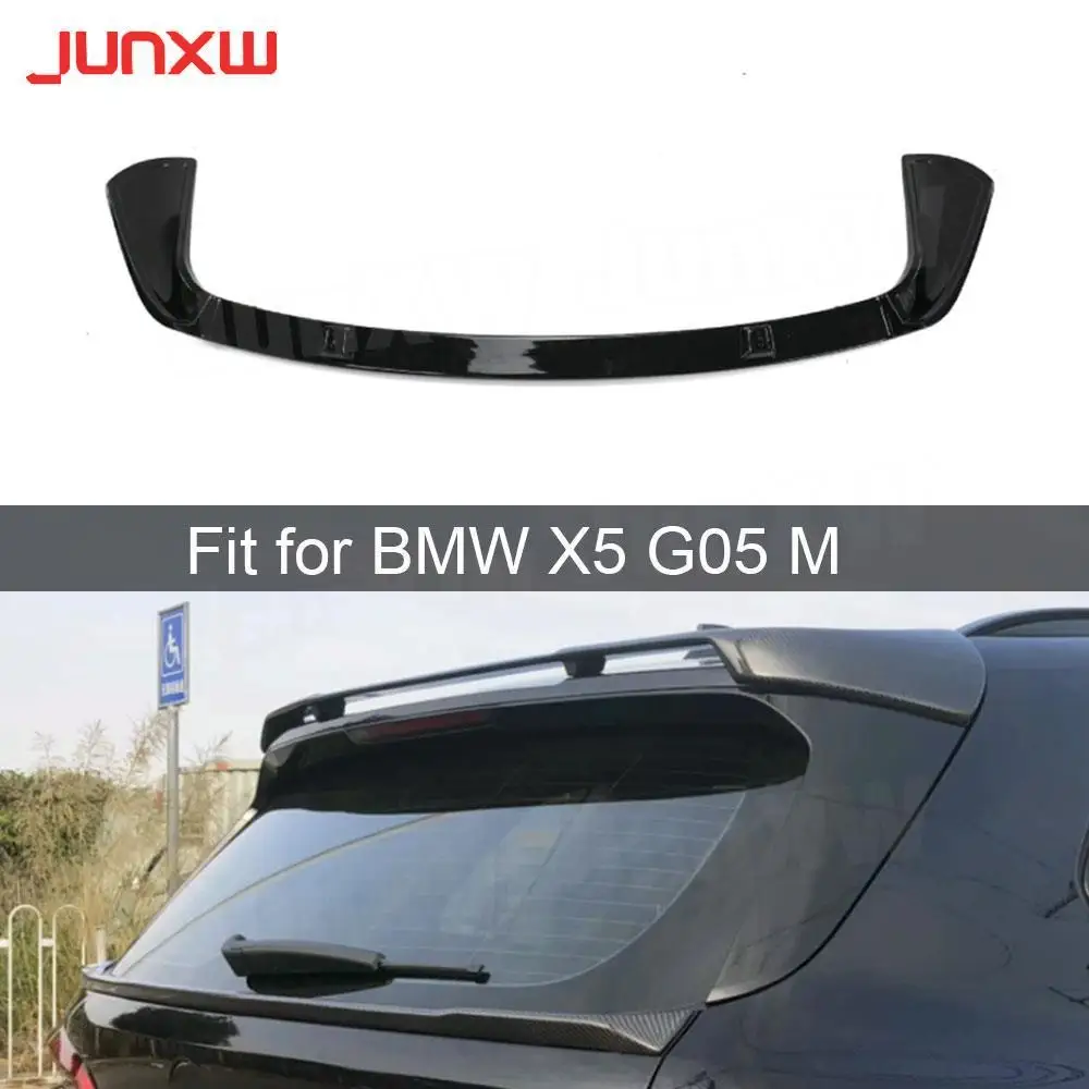 

Задний спойлер из углеродного волокна для BMW X5 G05 2019 +, блеск ABS, черный