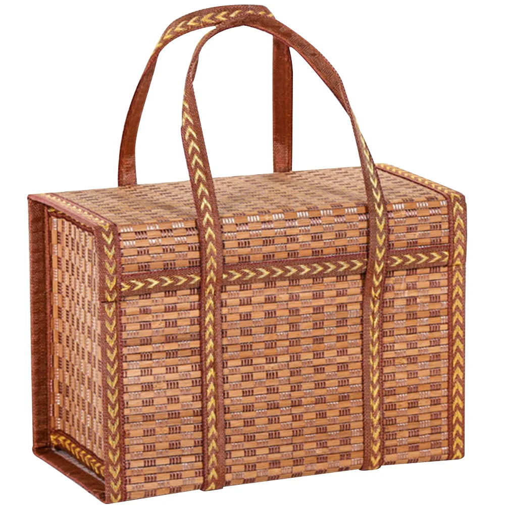 

Basket Storage Rattan Woven Egg Baskets Fruit Garlic Picnicorganizing Onion Chicken Keeper Collecting Gathering Vegetable Holder
