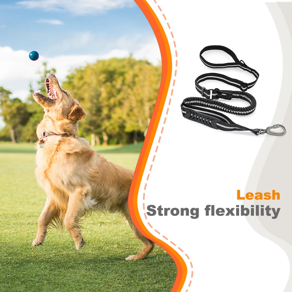 

Dag Reflective Leash Security Harness Animal Traction Rope Strap Nylon Training Running Portable Seatbelt Extender