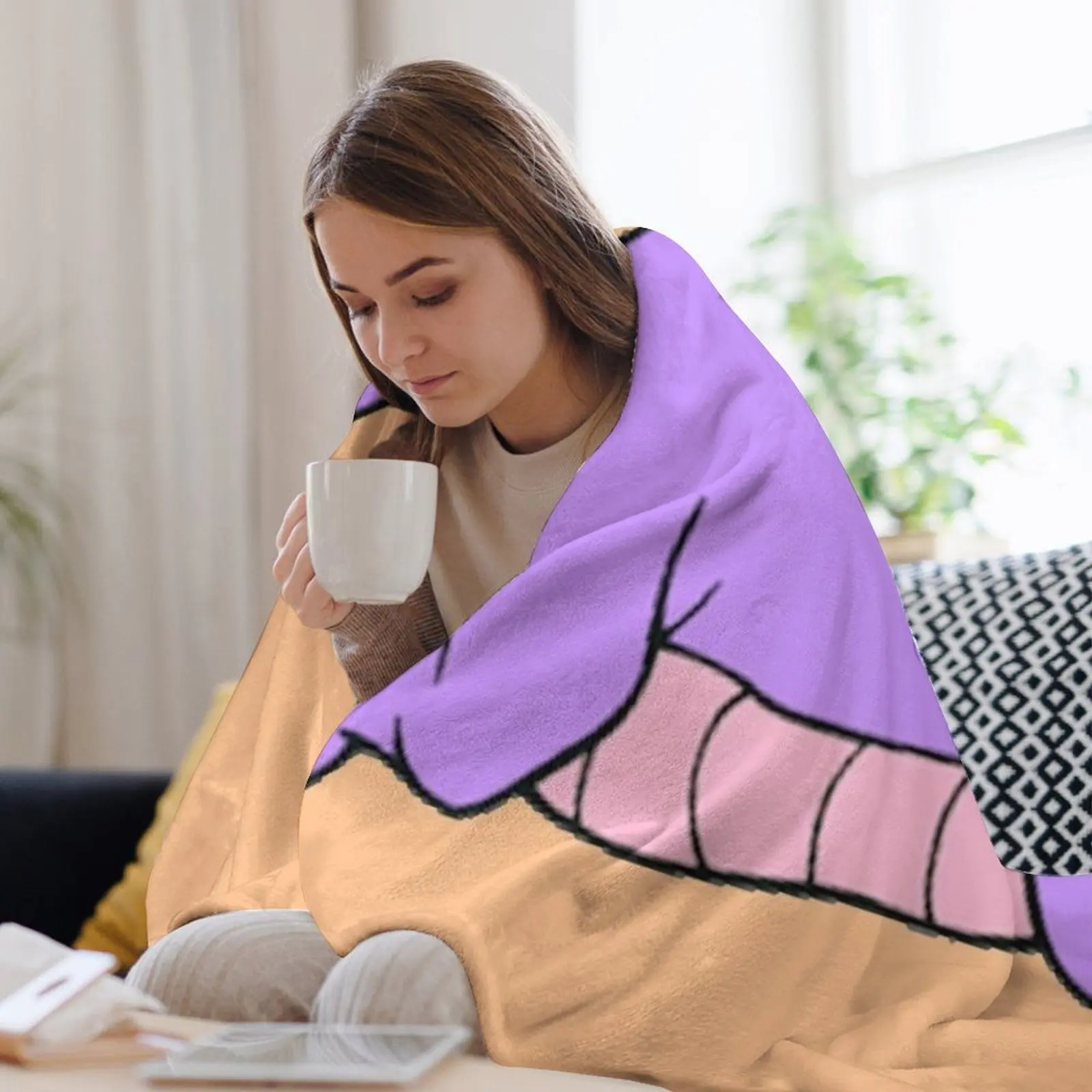 Одеяло для отдыха с рисунком косплей аниме туристическое сна постельное белье