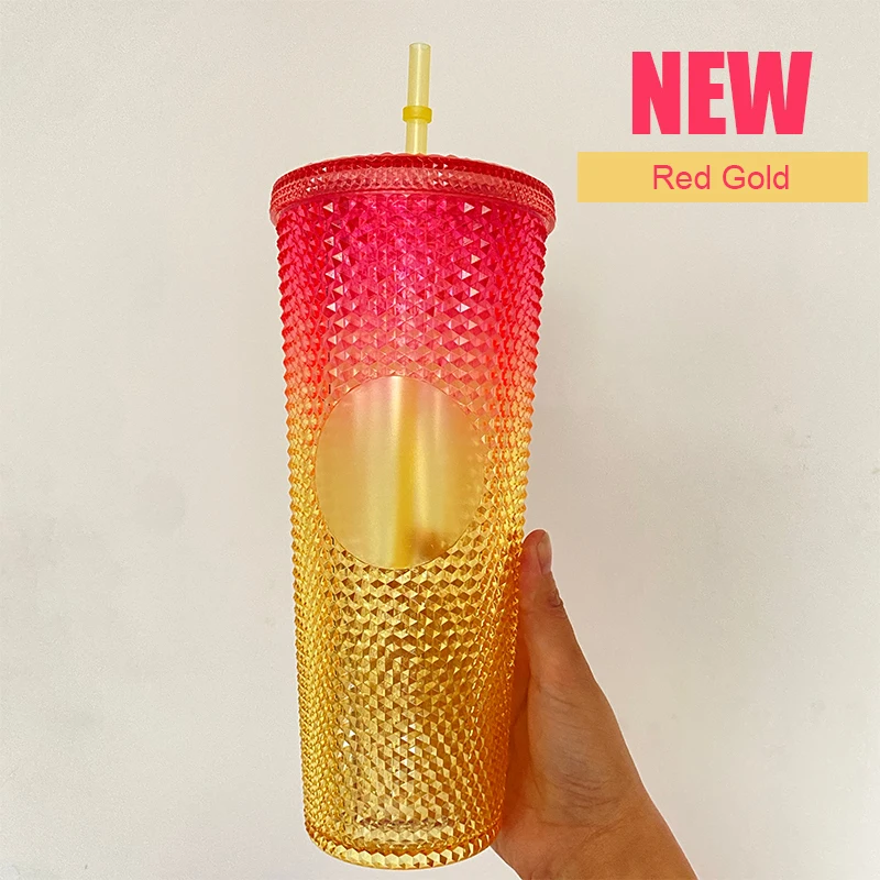 Прямая поставка с фабрики 700 мл 24 унции пустая сделай сам розовая матовая черная