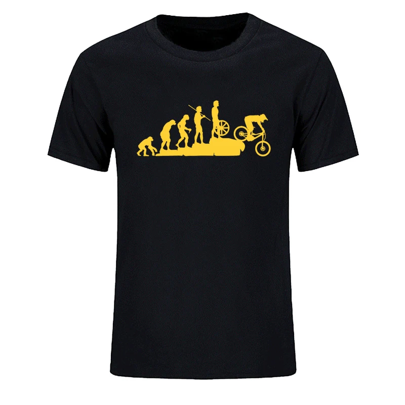 

Футболка мужская с коротким рукавом, забавная тенниска из хлопка в стиле панк, хипстерская майка для горного велосипеда, Повседневная рубашка, лето