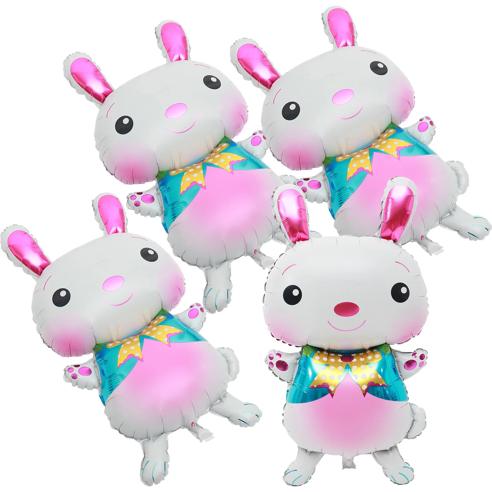 

5 Pcs Wedding Decor Easter Party Balloons Eggs Wedding Party Balloons Easter Party Decoration Animal Head Balloon Child