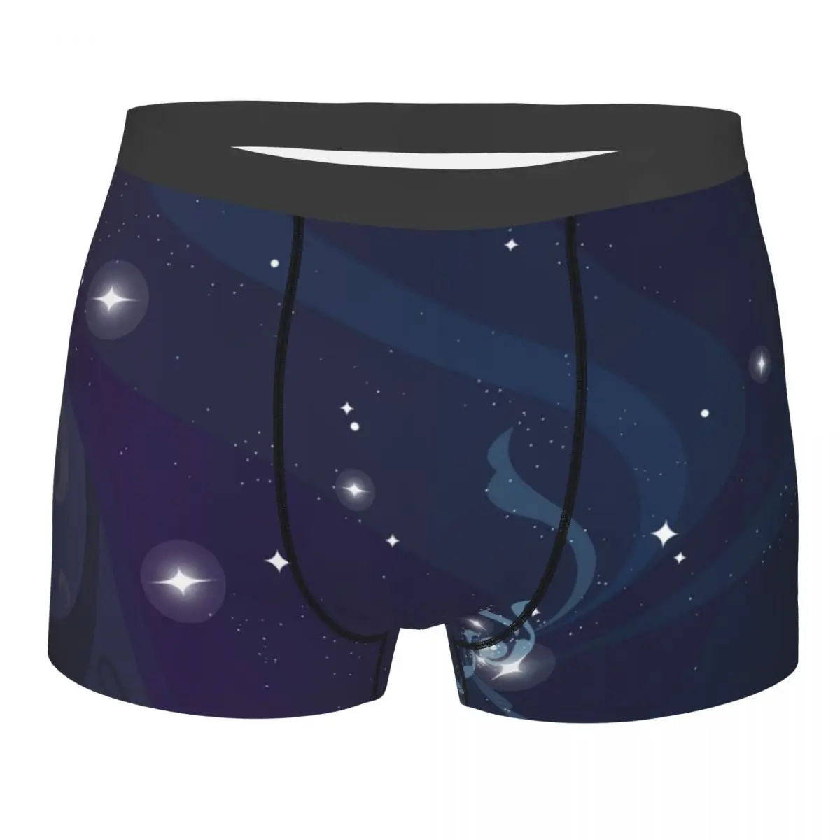 

Men's Panties Abstract Universe With Stars Male Underpants Man Short Boxer Underwear