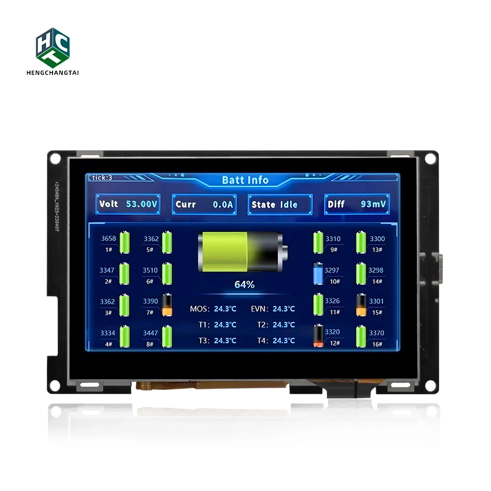 HCT Высококачественная плата BMS в сборе для 4S 8S 16S 12V 24V 48V 100A 150A 200A 250A Lifepo4 PCBA Services
