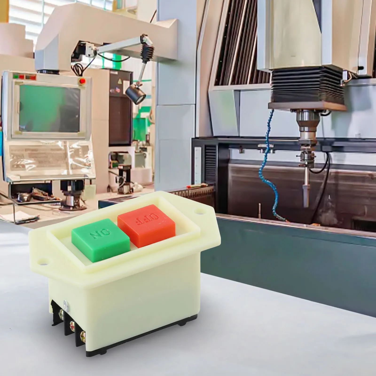 Пусковой переключатель LC3 5. Водостойкий кнопочный с замком для шлифовальной