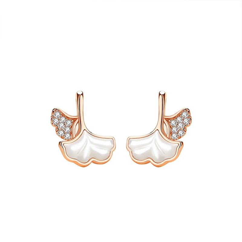 

Женские серьги-гвоздики из серебра 100% пробы, с фианитом