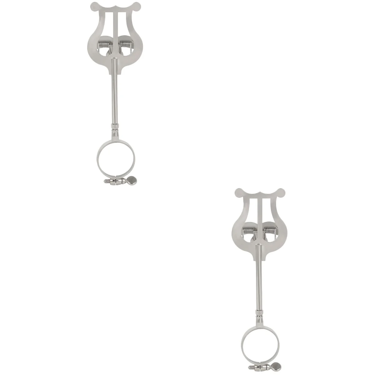

2pcs Small Score Stand Clarinet Sheet Clip Simple Clarinet Accessory